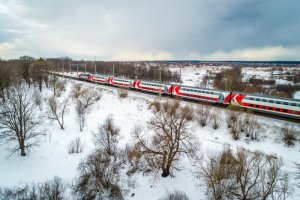 РЖД запустит двухэтажные поезда из Москвы и Петербурга в шесть городов
