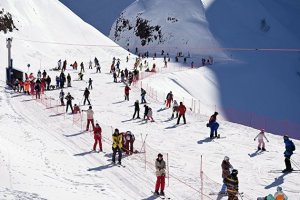 В горах Сочи открыли ещё одну горнолыжную трассу