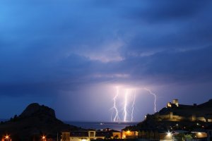 Сильные ливни вновь прогнозируют в Крыму в ближайшие дни