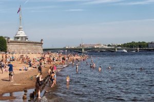 В Петербурге пляж Петропавловской крепости закрыли почти на два года
