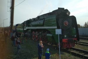 Первый рейс туристический ретро-поезда между Москвой и Переславлем-Залесским